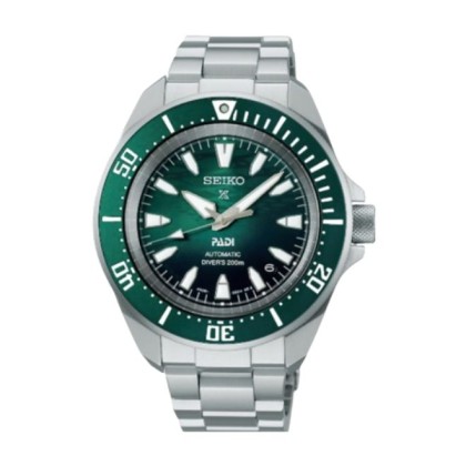 SEIKO Prospex Sea PADI Special Edition SRPL53K1 Green Dial Stainless Steel Strap Analog Men Watch